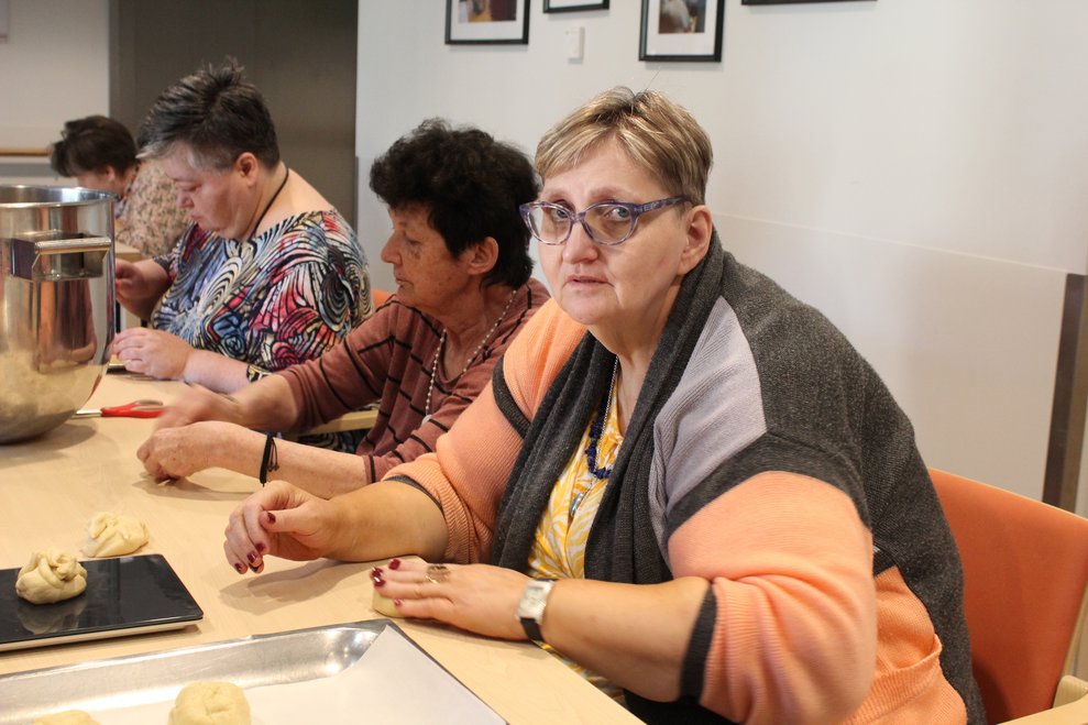 werkten alle an den...