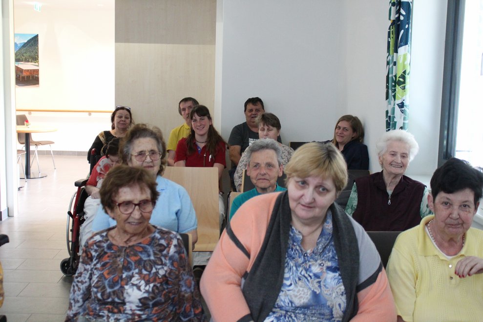 um sich in unserem Seminarraum...