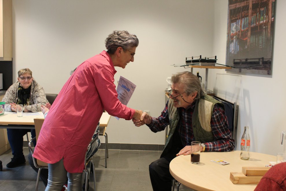 Über Platz 1 freute sich Herr Weinauer Karl.