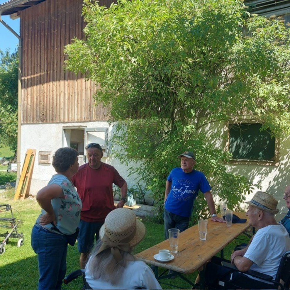 wurde bereits rege über die Fahrt geplaudert.