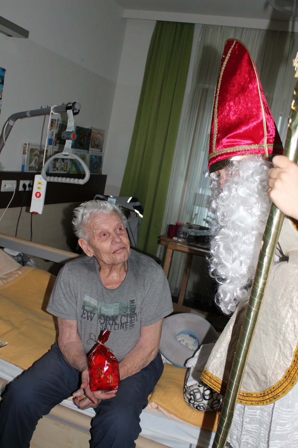 die an den Nikolaus glauben. 