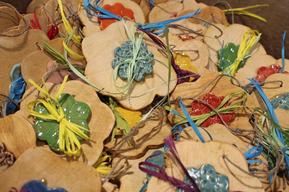 Die kleinen Geschenke zum "Muttertag".