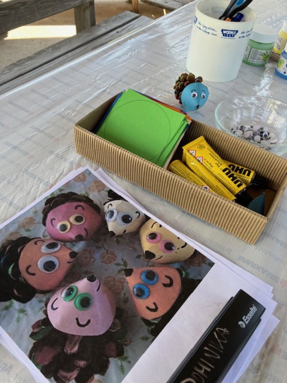 über das Motto "Rettet die Igel".