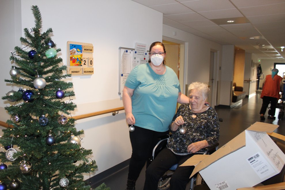 Gemeinsam wurden die Bäume...