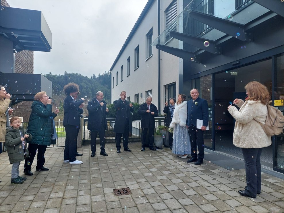 spürte man die Freude und Liebe.