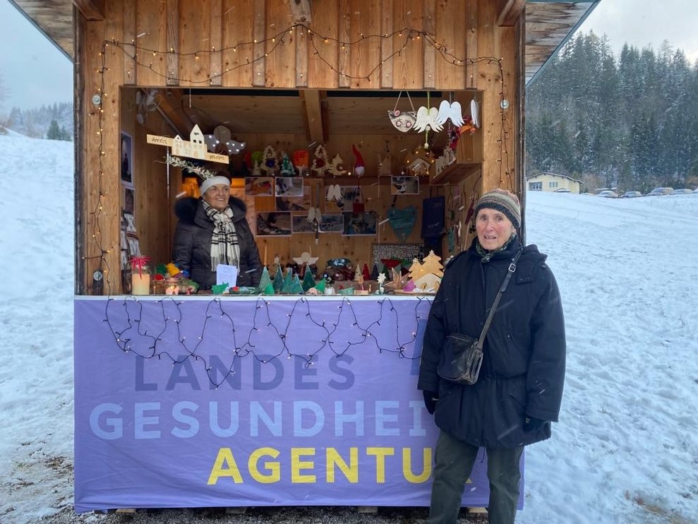 haben an zwei Tagen unseren Stand...