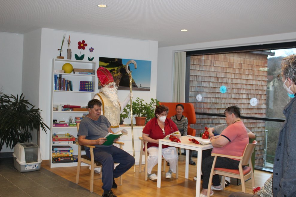 Die BewohnerInnen gaben sogar...