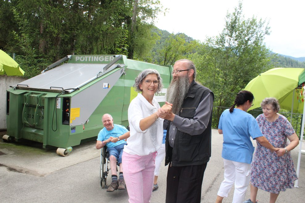 wurde dann das Tanzbein geschwungen...