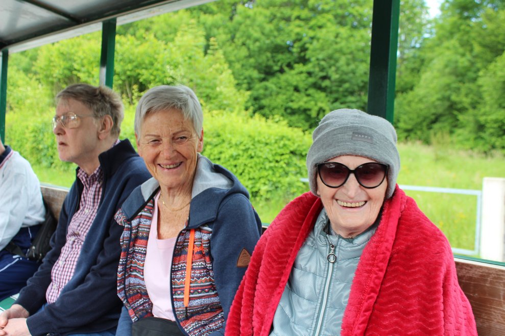 und Vorfreude spüren.