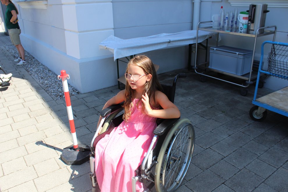 tobten sich die Kinder...