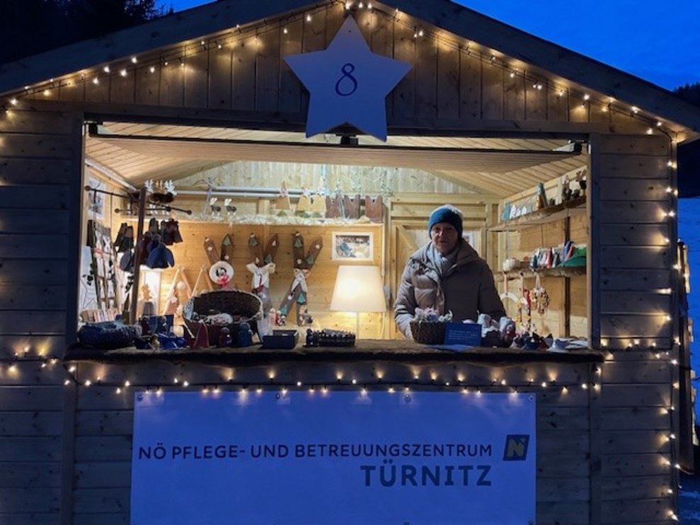 erstrahlte auch unser Stand...