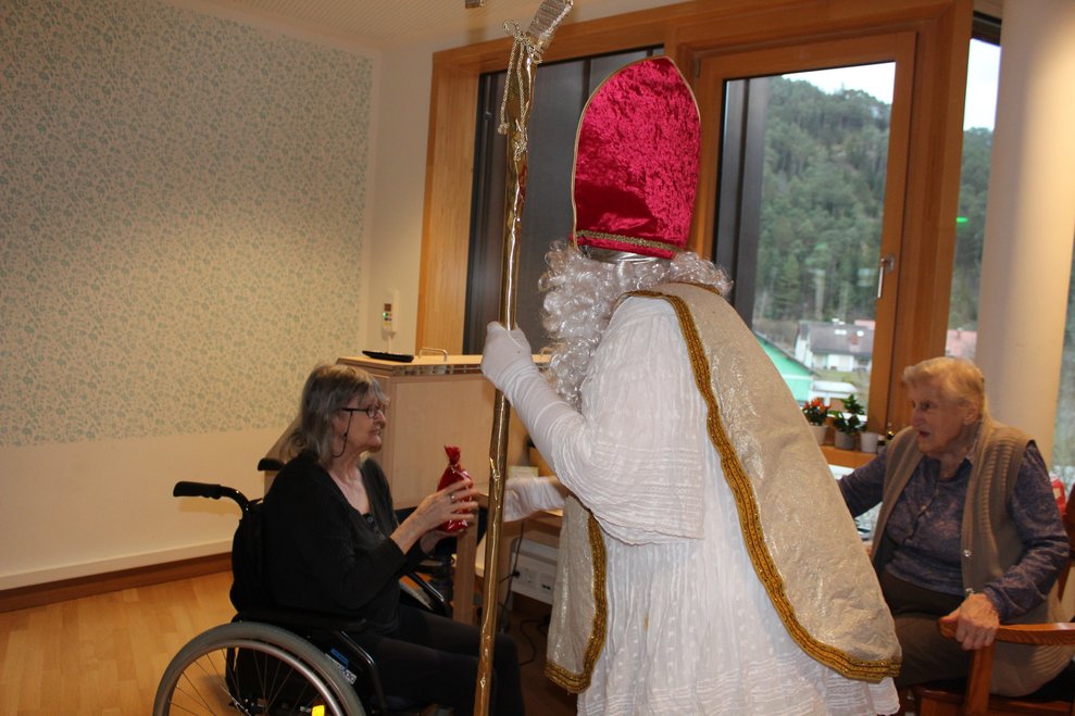 wurde er freundlich...