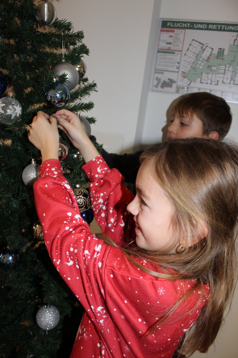 Mit viel guter Laune...