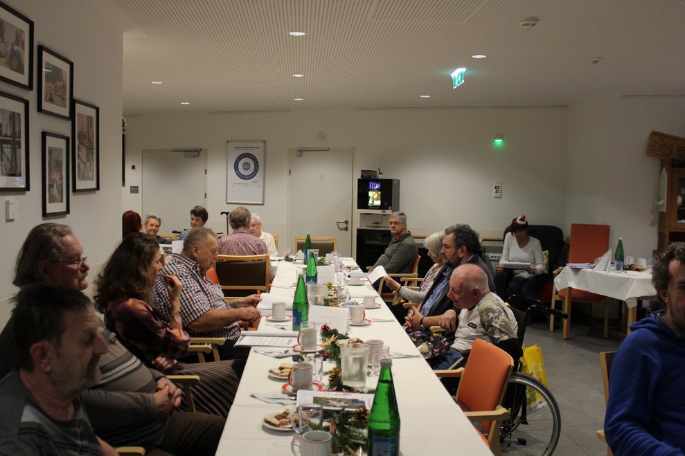 So konnte die weihnachtliche Stimmung...