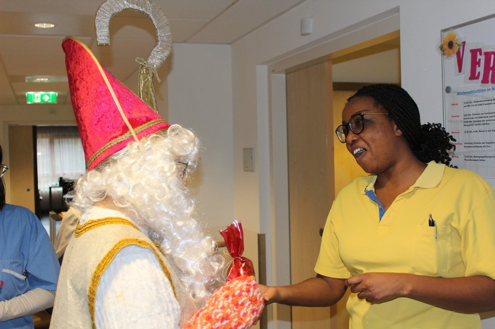 Auch unsere Mitarbeiterinnen...