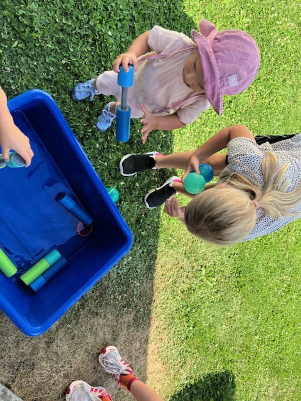 und gegenseitig "abspritzerln".