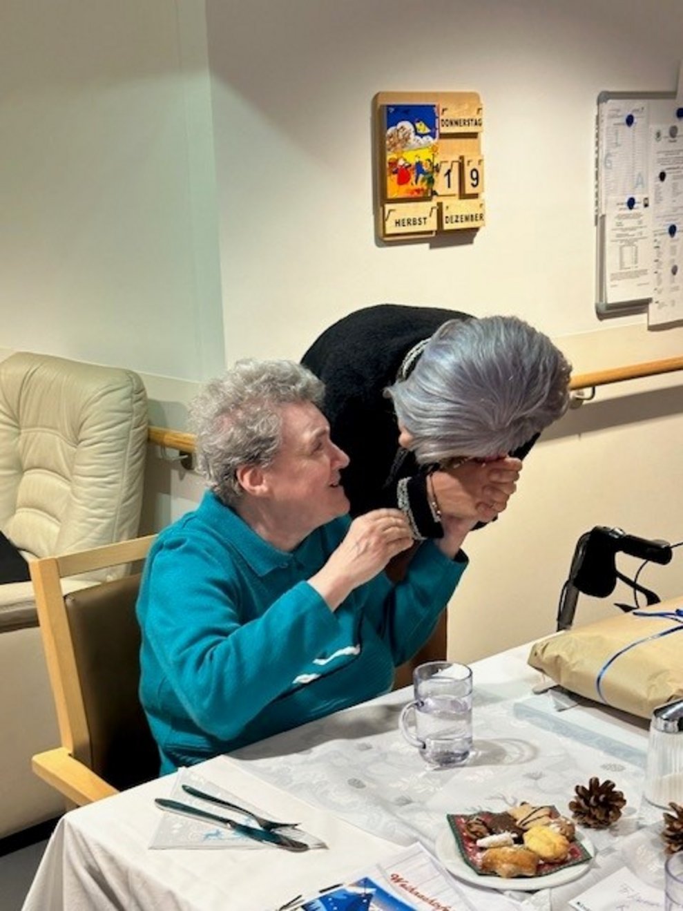 Die Freude lag jedoch nicht nur bei den Beschenkten.