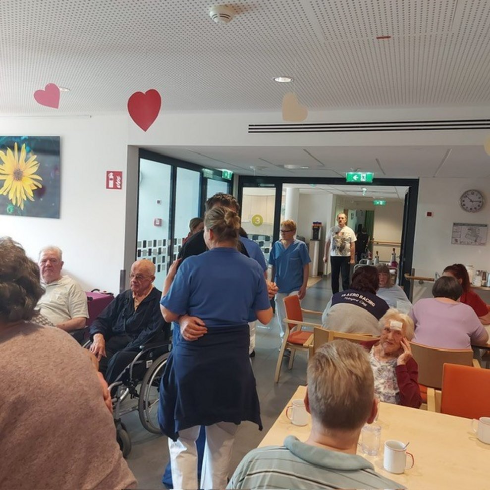 feierten auf unserer...