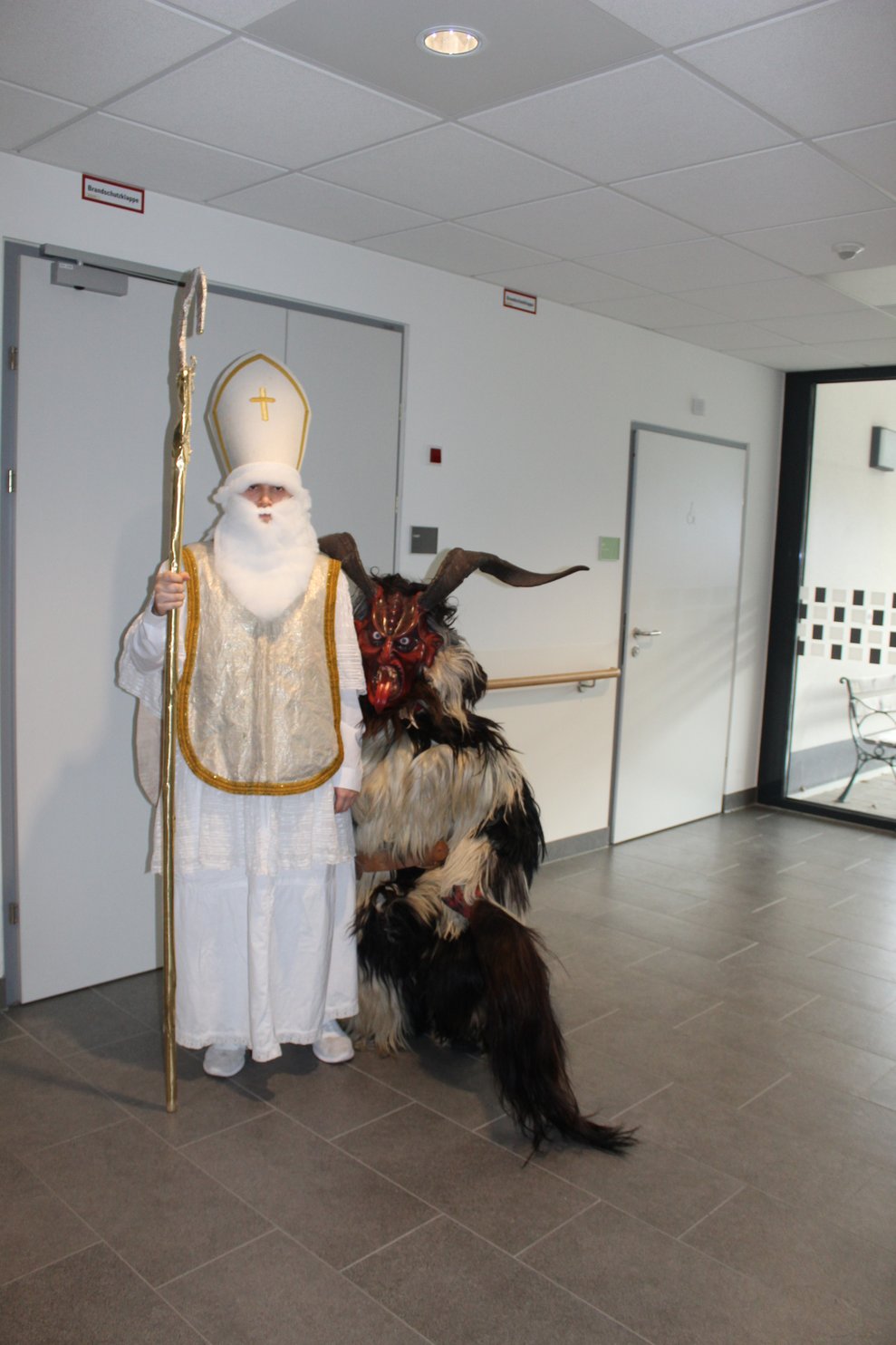 Nikolaus & Krampus zu Besuch
