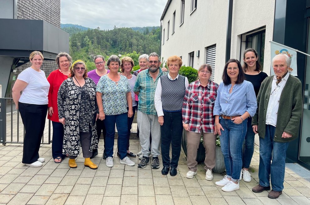 Hier noch ein Gruppenfoto nach der fertig absolvierten Fortbildung.