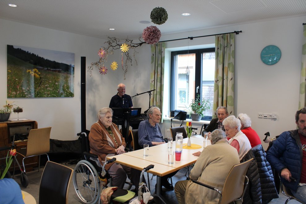 So konnten sich alle auf ein fröhliches Osterfest einstimmen.