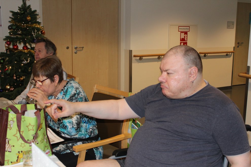 in so guter Stimmung,...