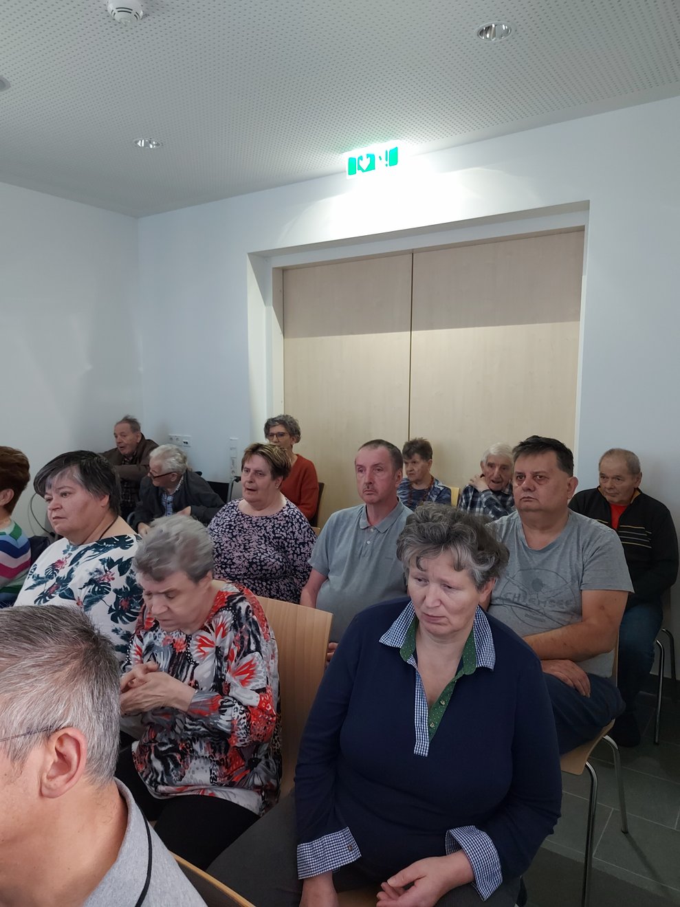 dass große Interesse...