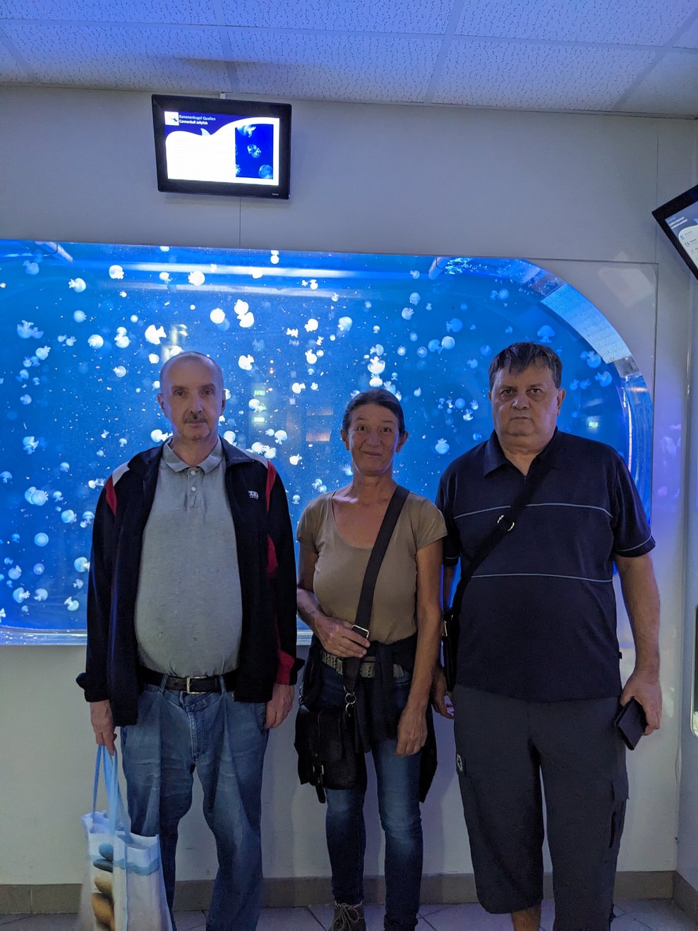 die großen Wassertanks waren für jeden faszinierend.