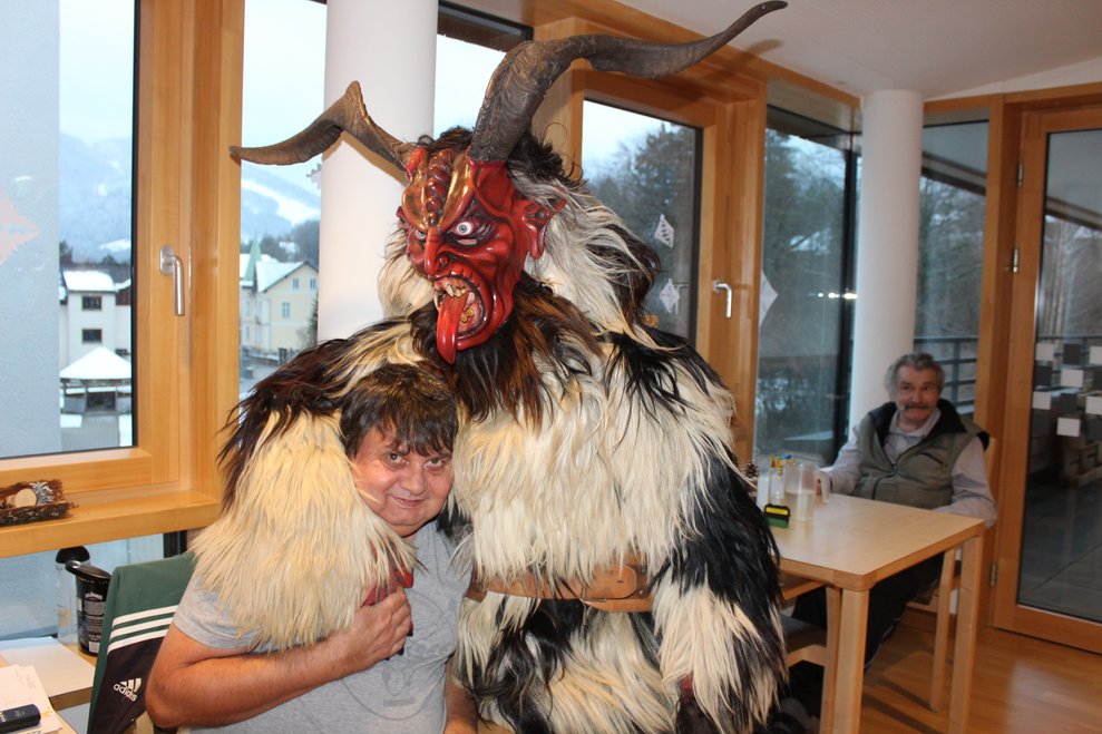 Nikolaus & Krampus zu Besuch