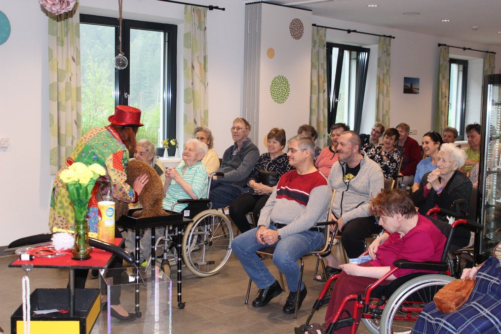 Auch Hund "Teddy"...