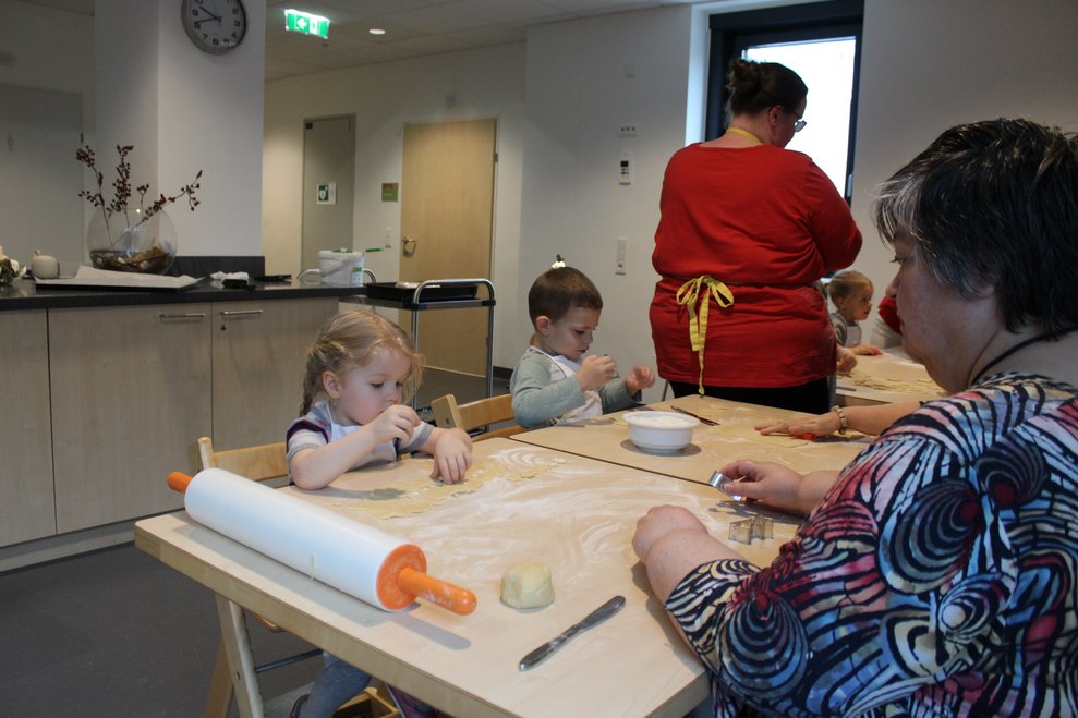 Im Dezember fanden sich unsere Bewohnerinnen und Bewohner...