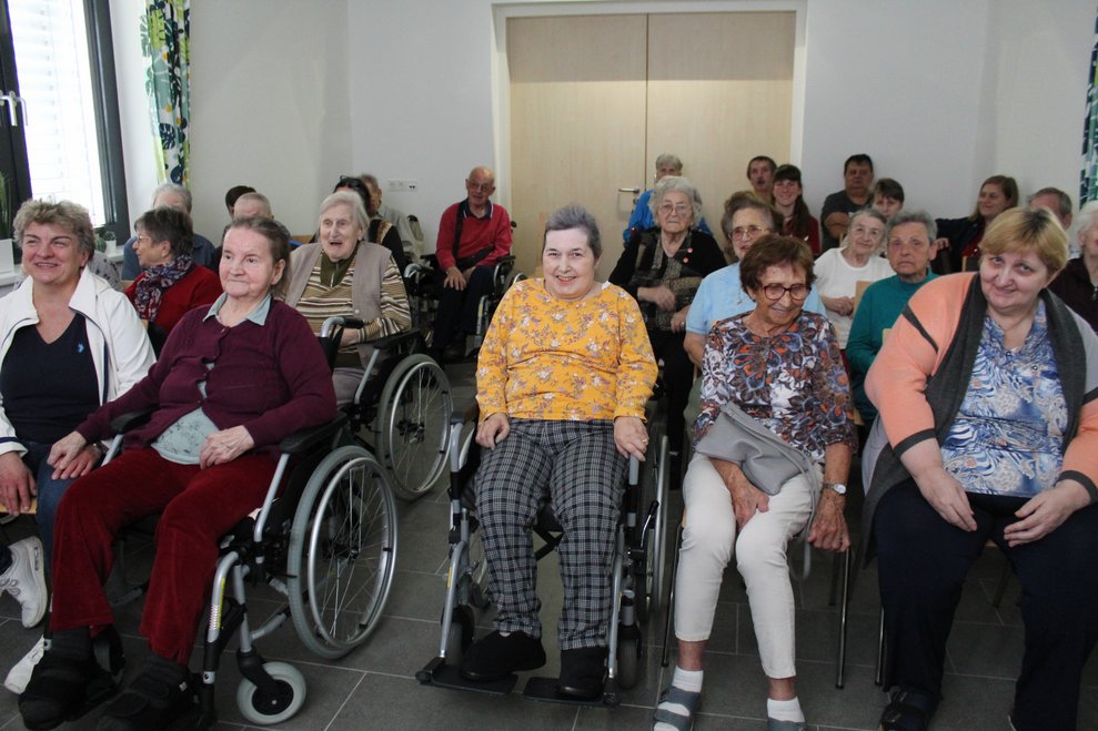 für die bevorstehende Präsentation....