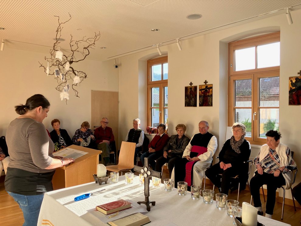 um gemeinsam mit dem Palliativteam...