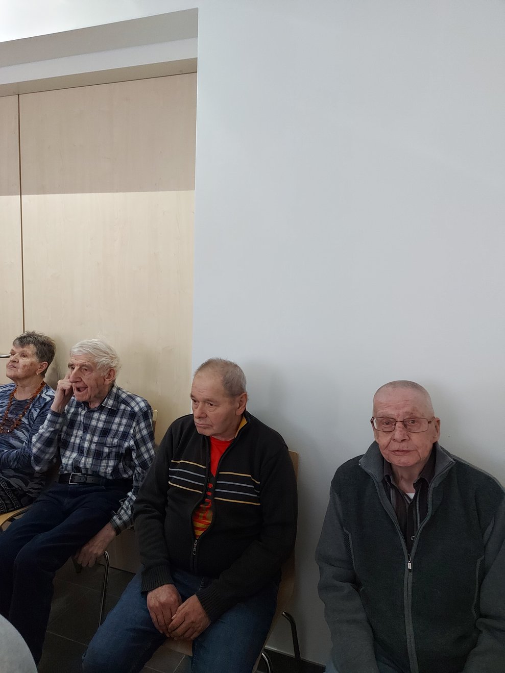 Viele der Bewohnerinnen und Bewohner...