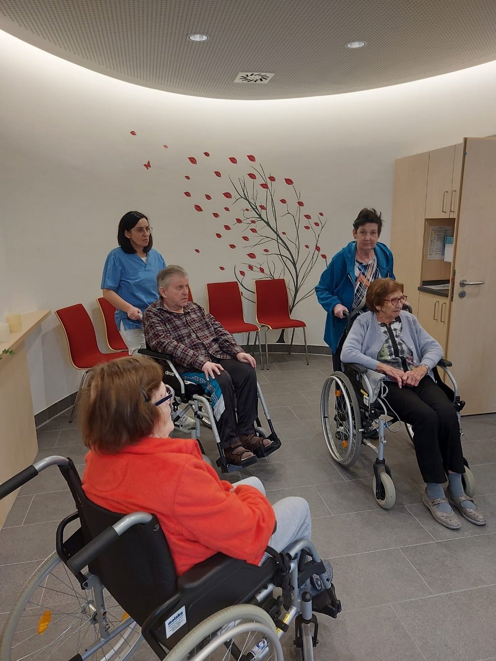 Unser wunderschön gestalteter Verabschiedungsraum,...