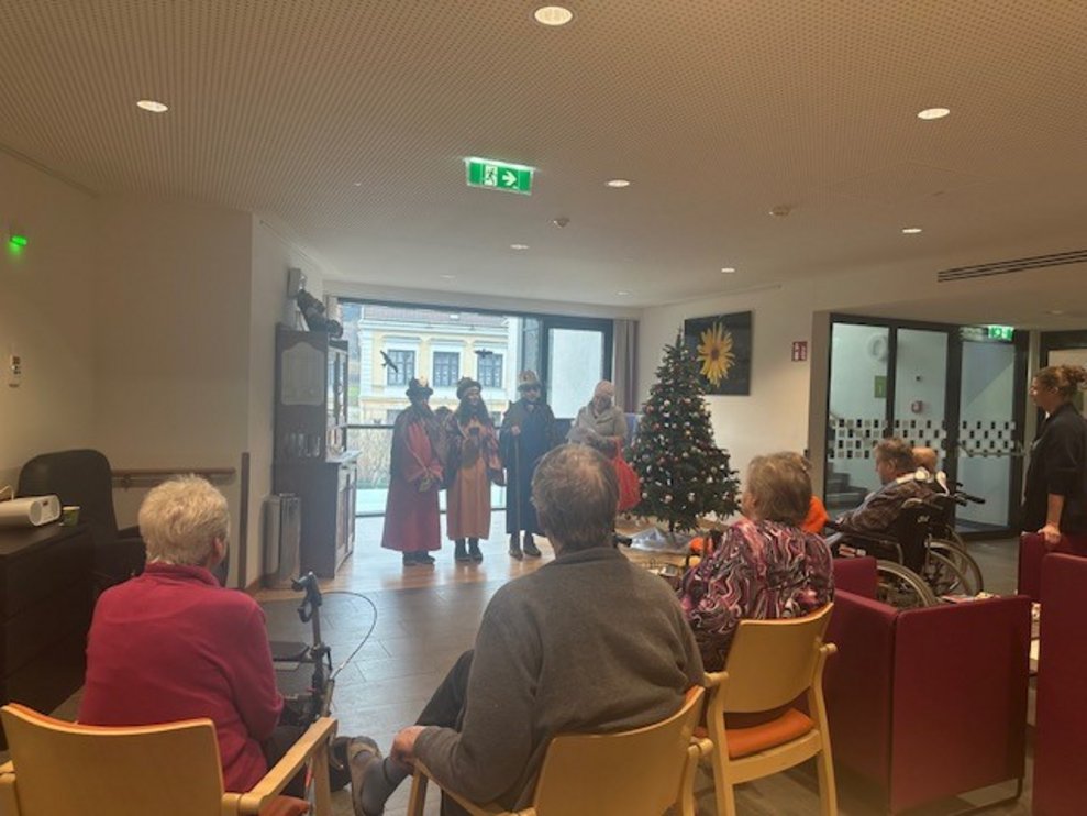 wurden die Sternsinger...