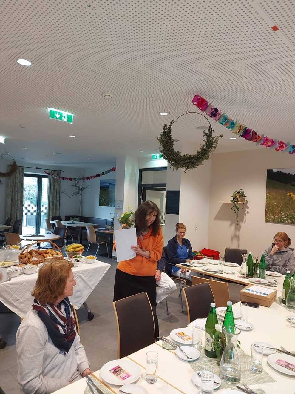 Diese Verabschiedeten und bedankten sich bei der PBM Maria...