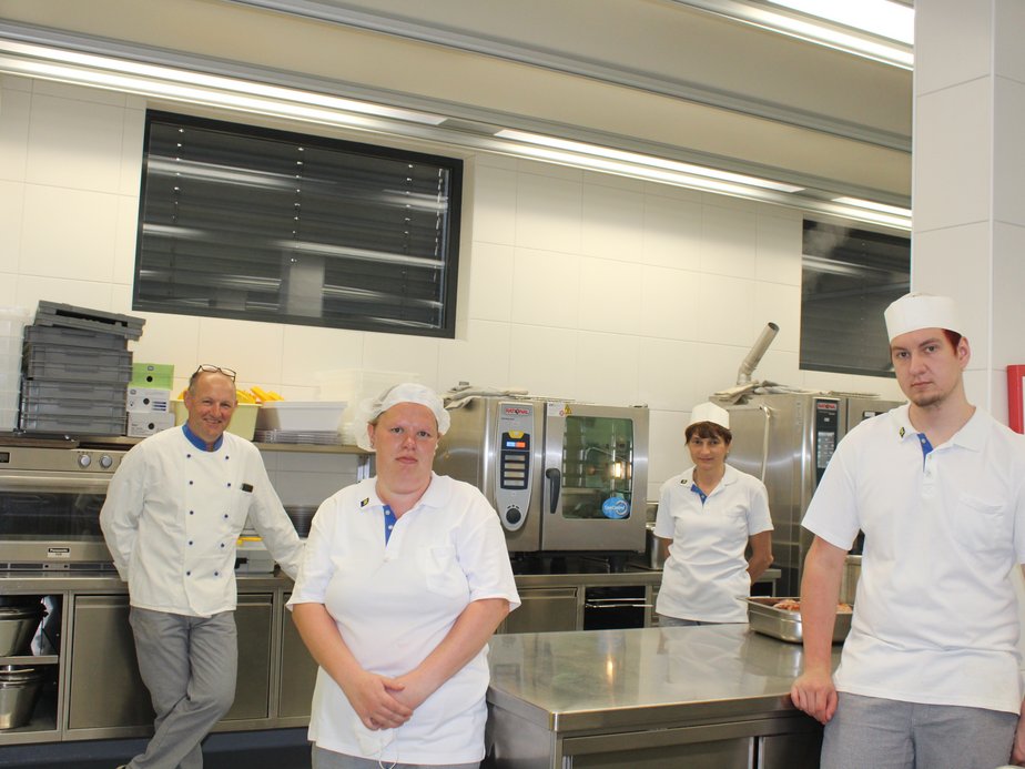 Küchenteam.