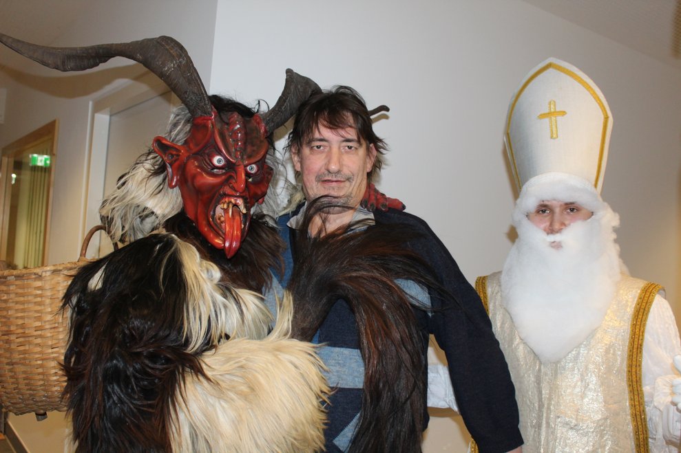 Nikolaus & Krampus zu Besuch