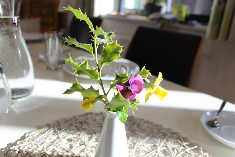 Mit viel Freude auf das Zusammentreffen...