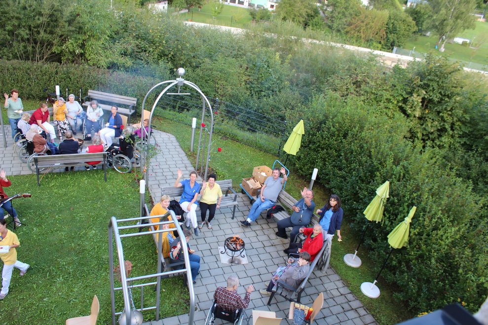 Die Stimmung war angenehm...