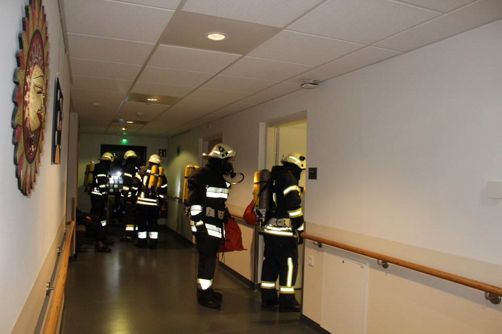 Nachdem alle Zimmer überprüft worden sind,...